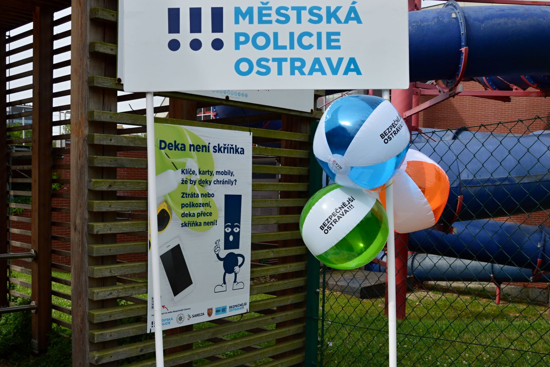 Stanoviště strážníků. Foto MPO.